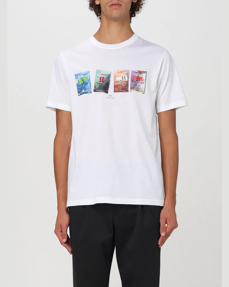 Paul Smith T-shirt herren Weiß