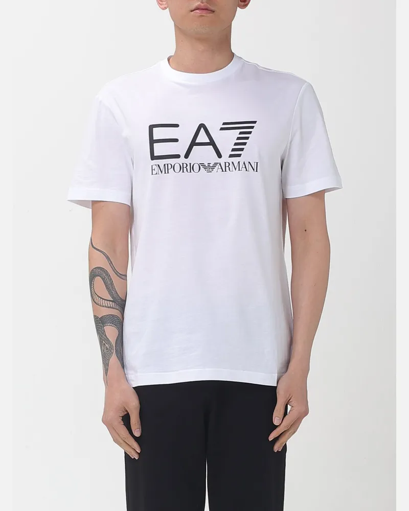 EA7 T-shirt herren Weiss