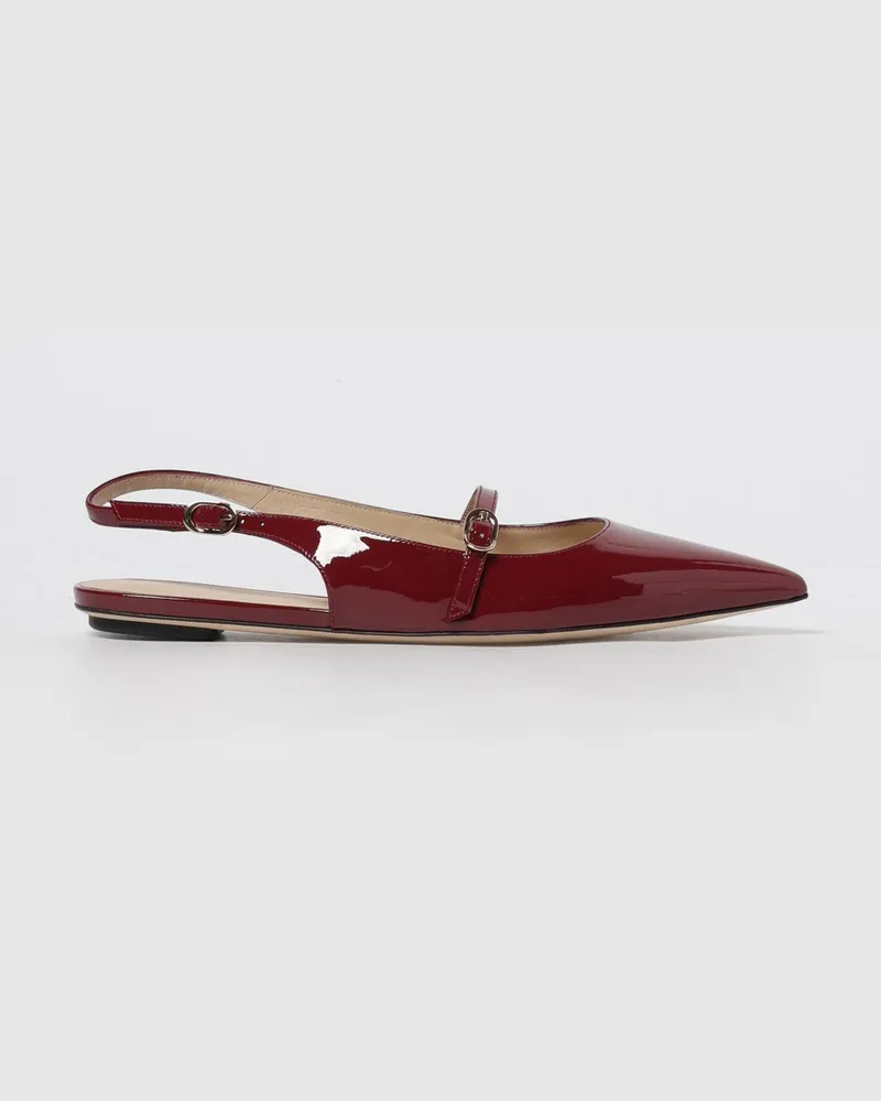 Stuart Weitzman Ballerinas damen Burgunderrot
