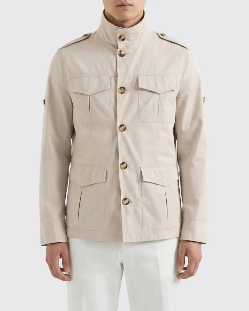 Brunello Cucinelli Jacke herren Beige