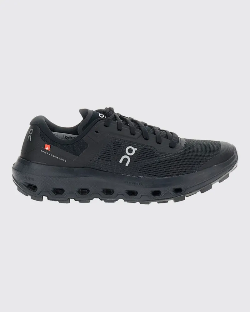 ON Leichte gepolsterte Cloudvista 3 Sneakers aus Polyester Schwarz