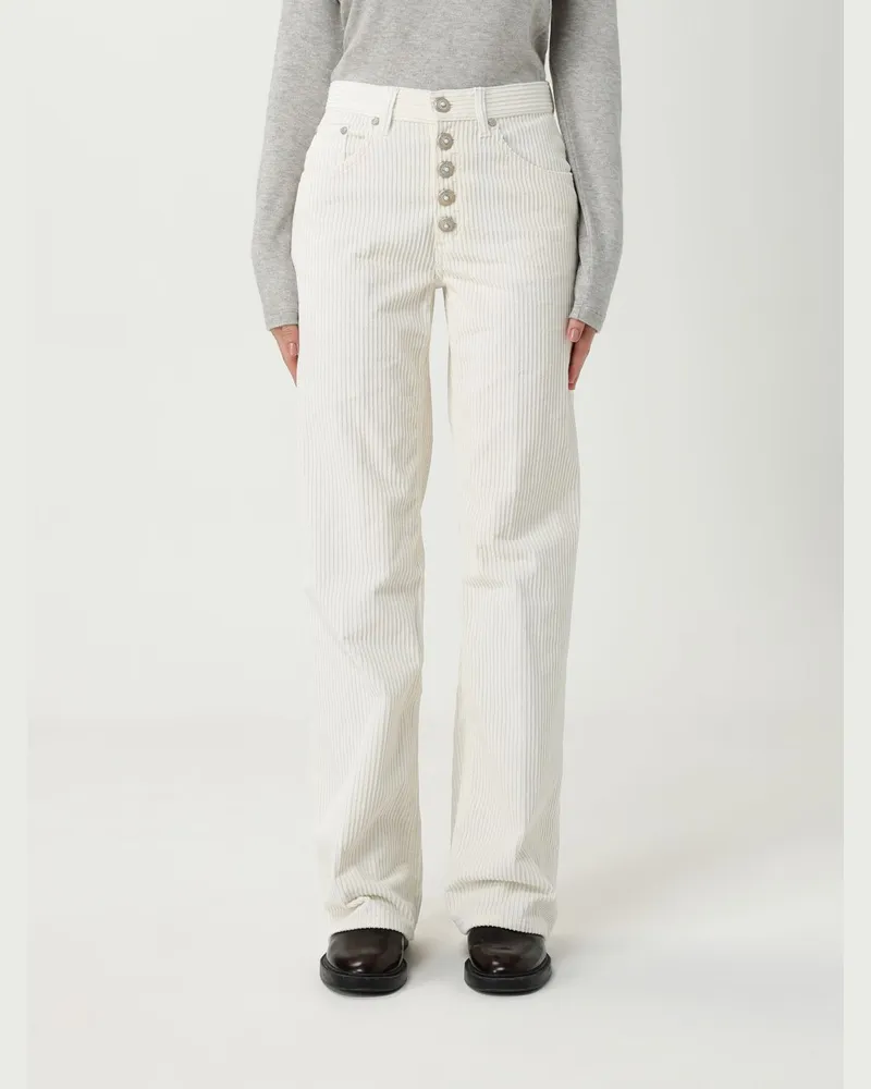 Dondup Hose damen Cream