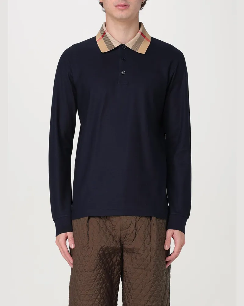 Burberry Polo herren Navy
