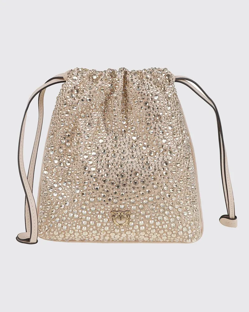 Pinko Schultertasche damen Gold