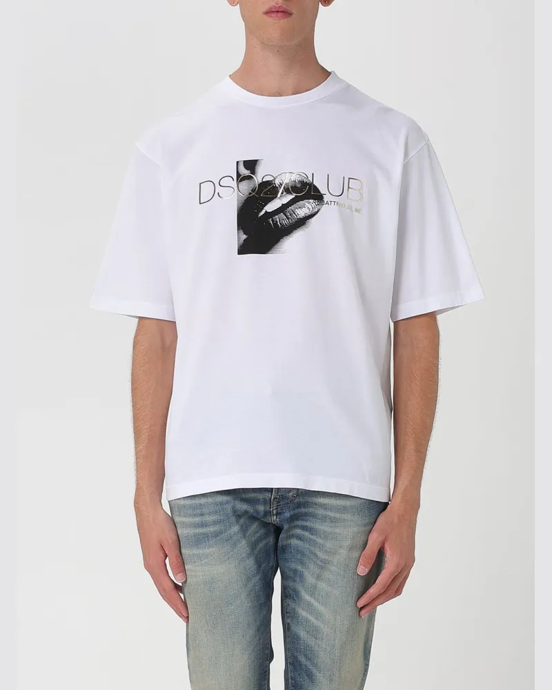 Dsquared2 T-shirt herren Weiß