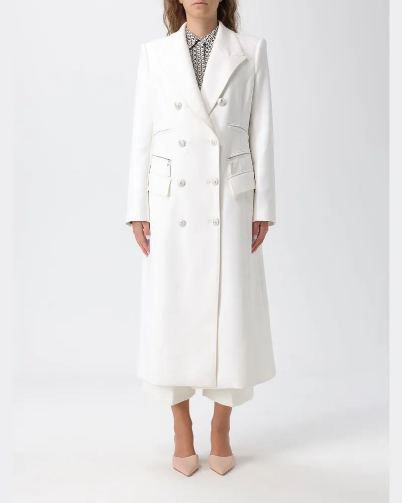 Elisabetta Franchi Mantel damen Ivory