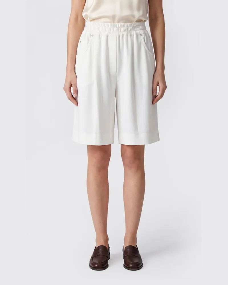Brunello Cucinelli Baumwollshorts Weiß