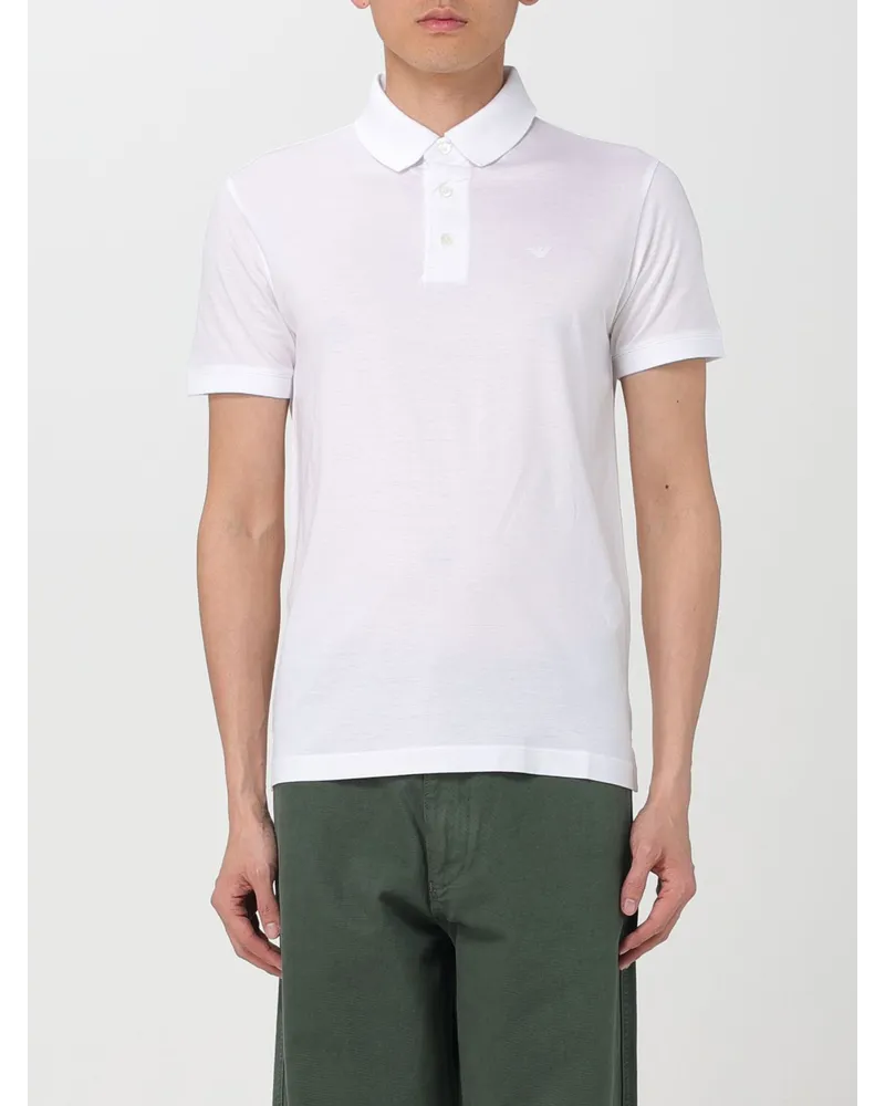 Emporio Armani Polo herren Weiß