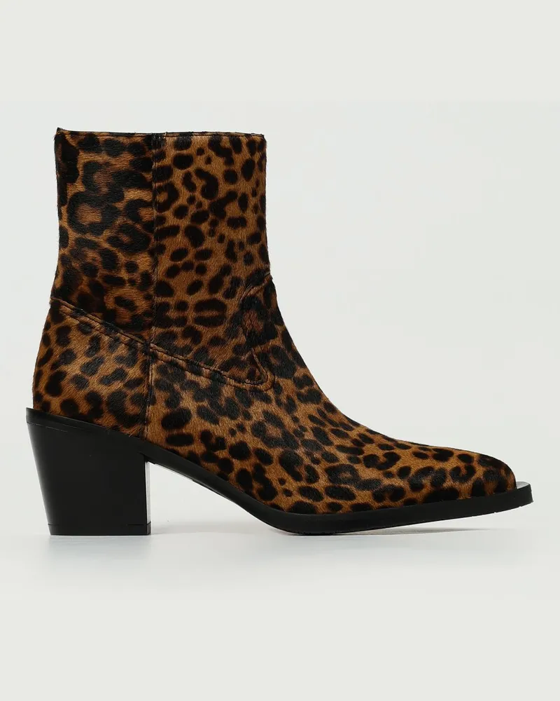Stuart Weitzman Flache stiefeletten damen Braun