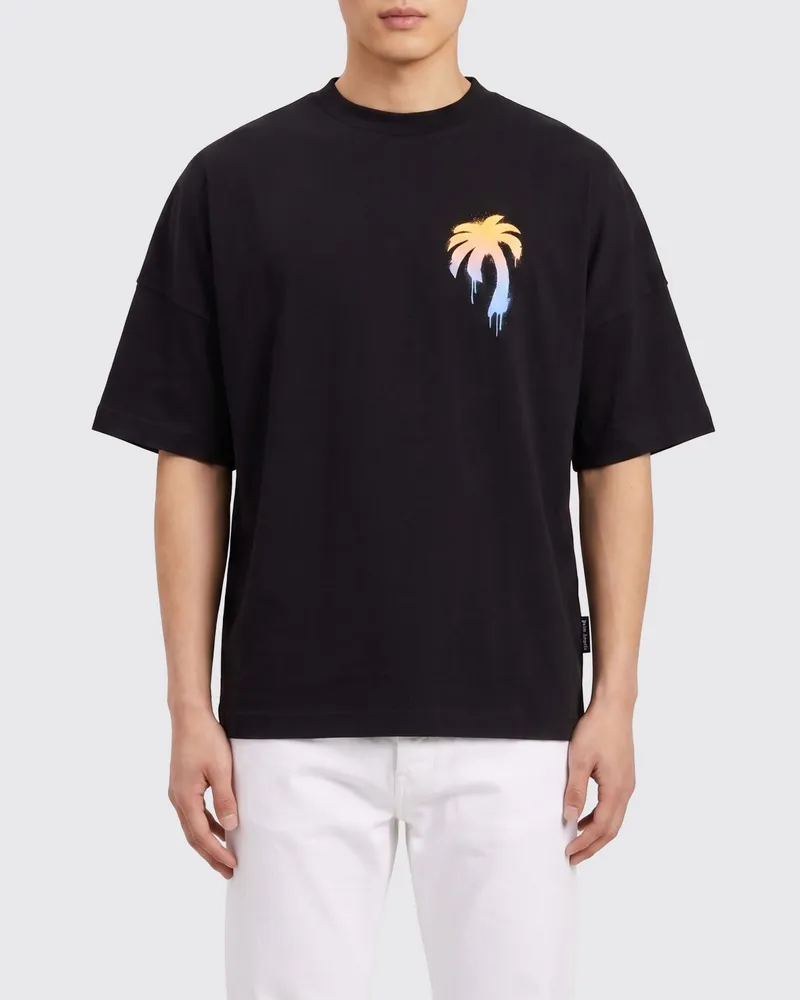 Palm Angels T-shirt herren Schwarz