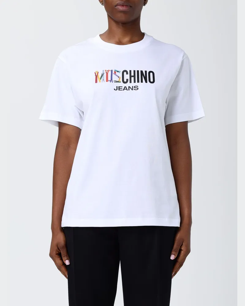 Moschino Top damen Weiß