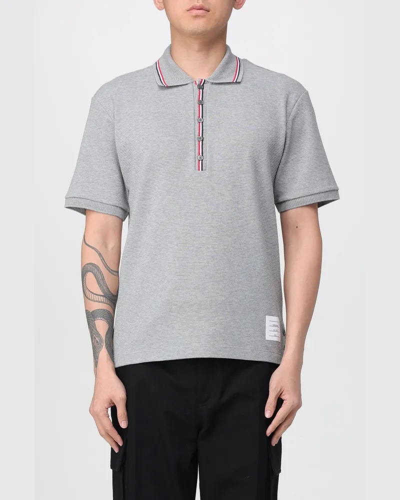 Thom Browne Polo herren Grau