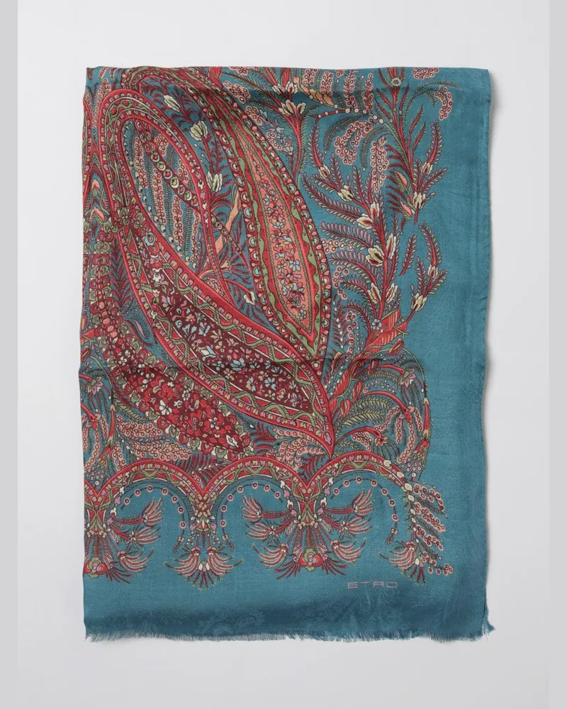Etro Schal damen Hellblau