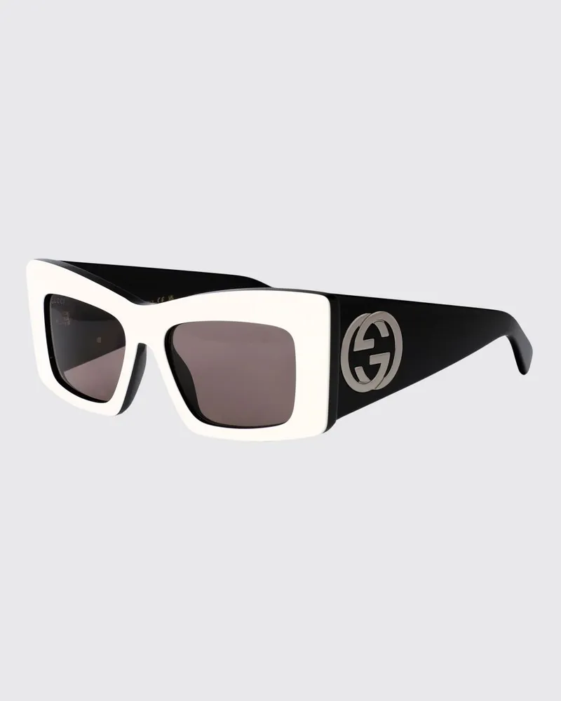 Gucci Sonnenbrille damen Weiß