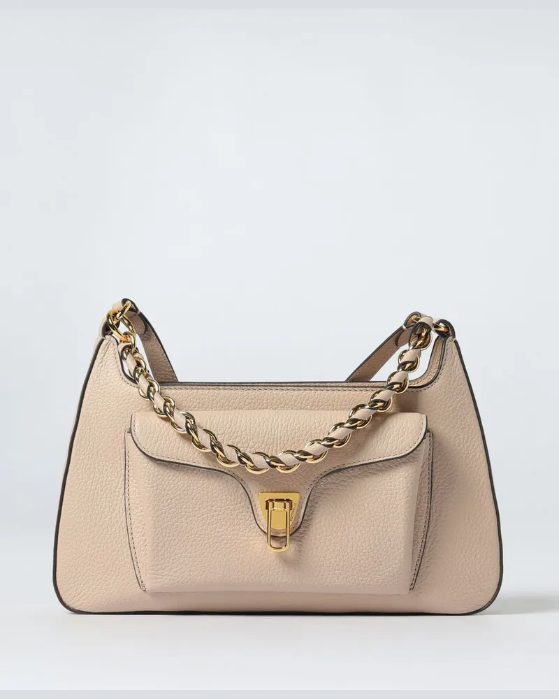 Coccinelle Schultertasche damen Puder