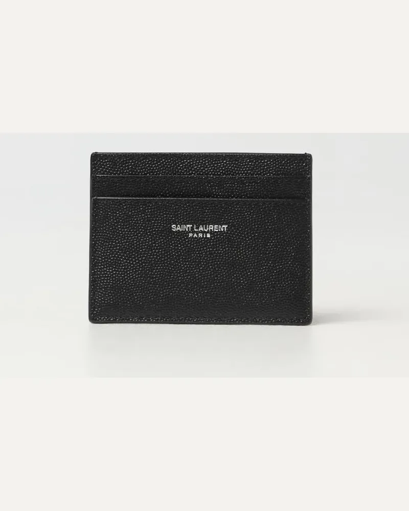 Saint Laurent Portmonnaie herren Schwarz