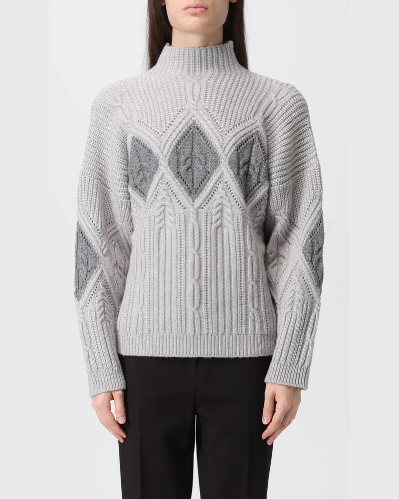 Twin-Set Pullover damen Grau