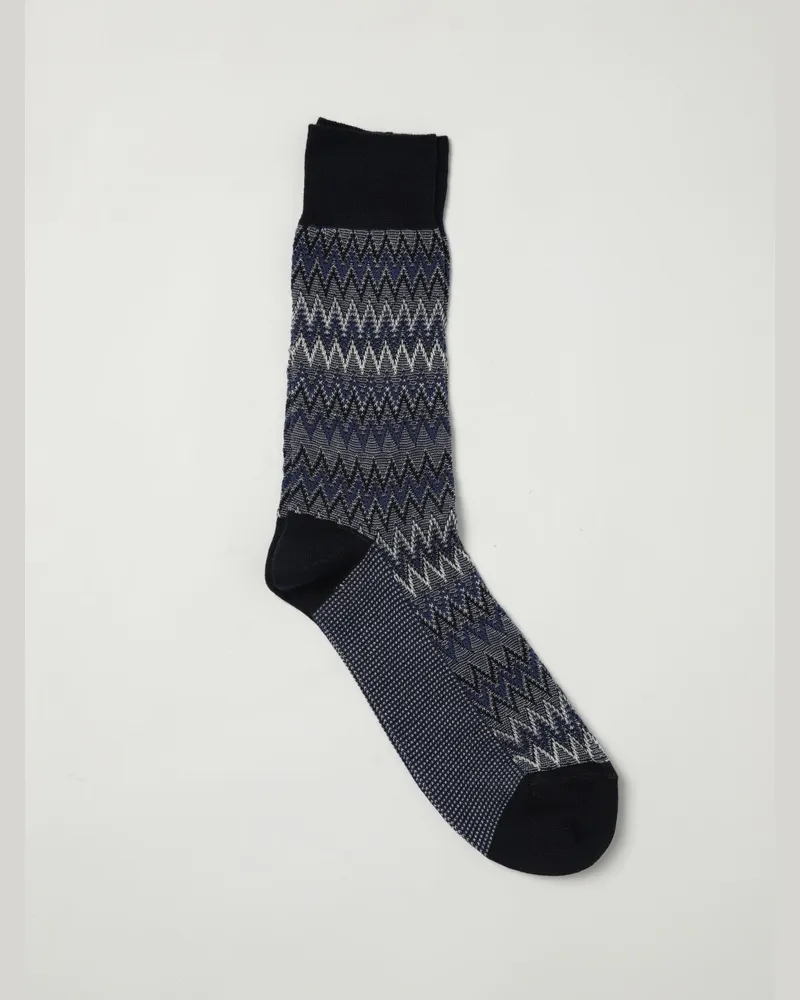 Missoni Socken herren Blau