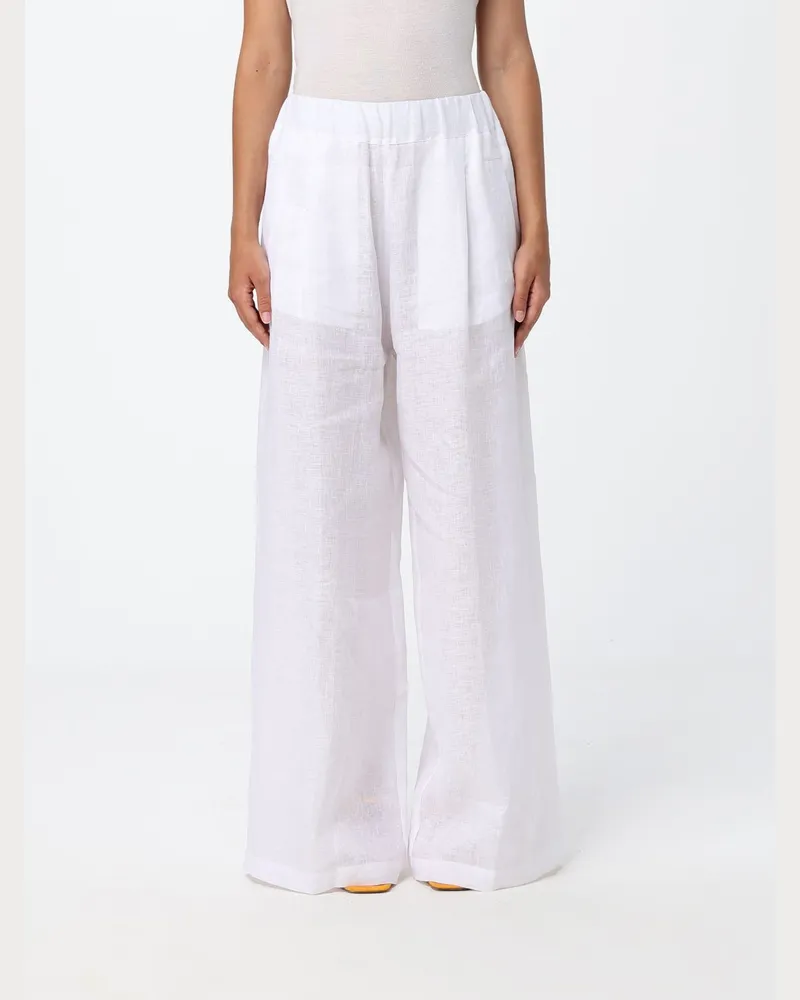 Semicouture Hose damen Weiß