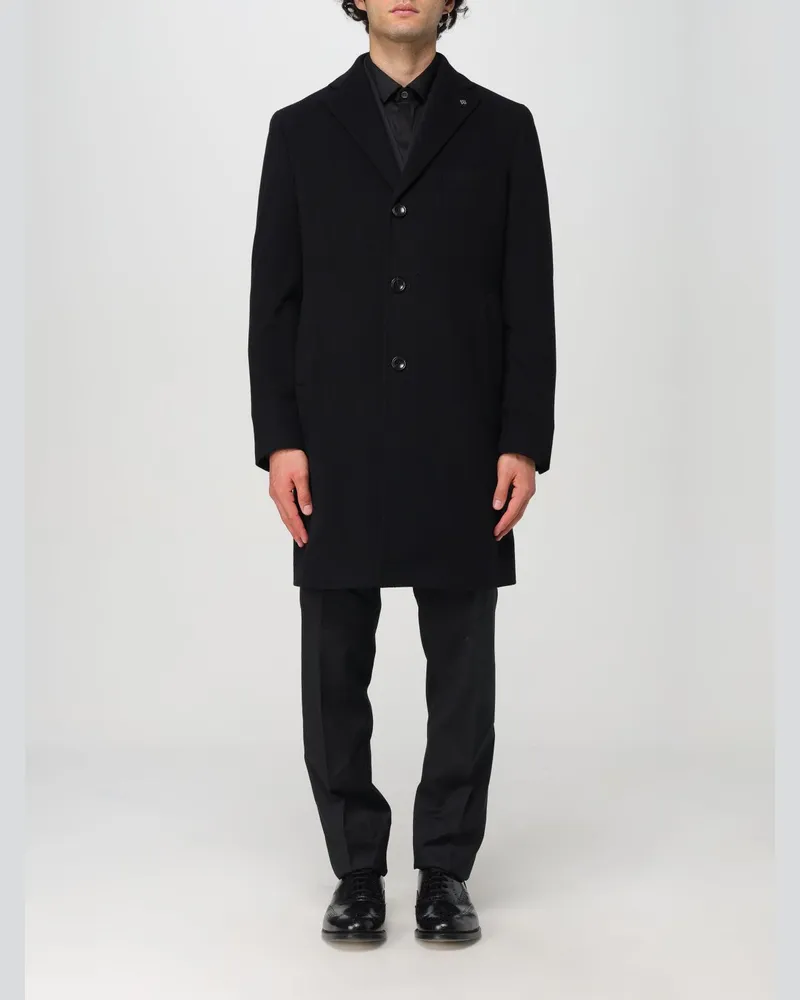 Tagliatore Mantel herren Schwarz