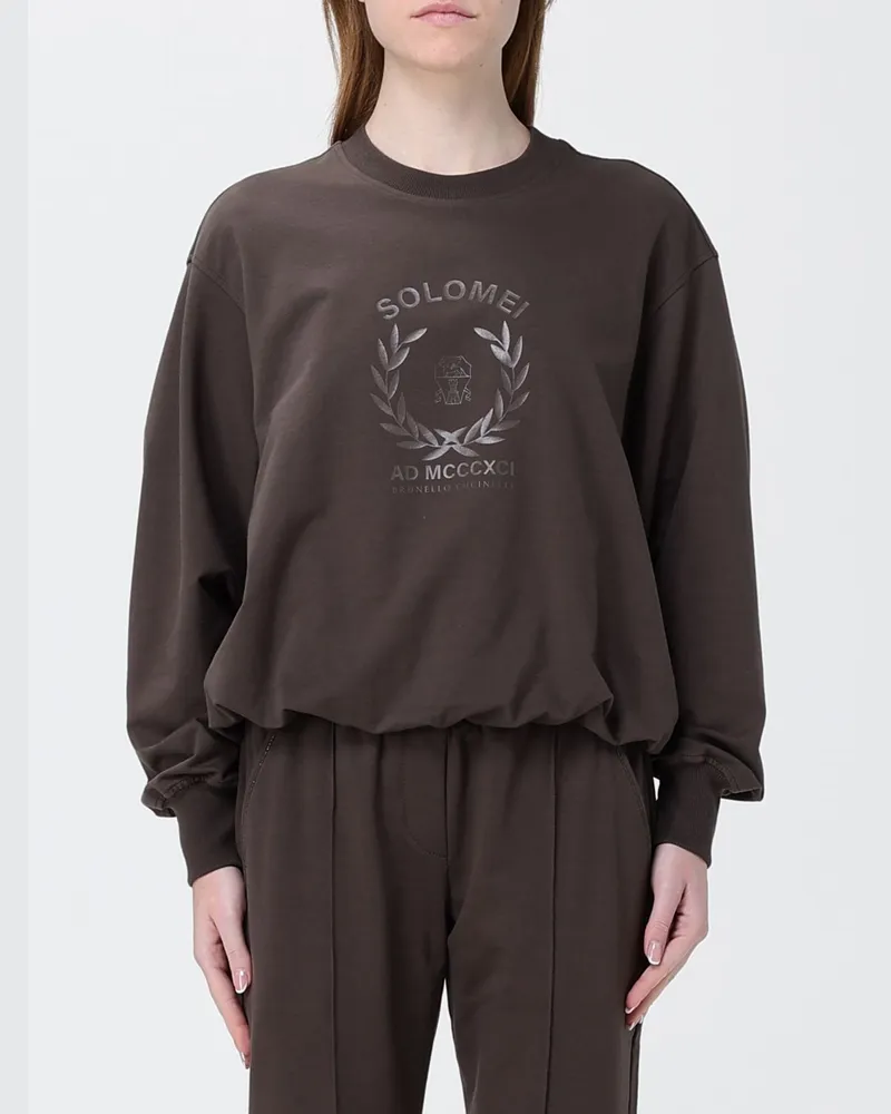 Brunello Cucinelli Pullover damen Braun
