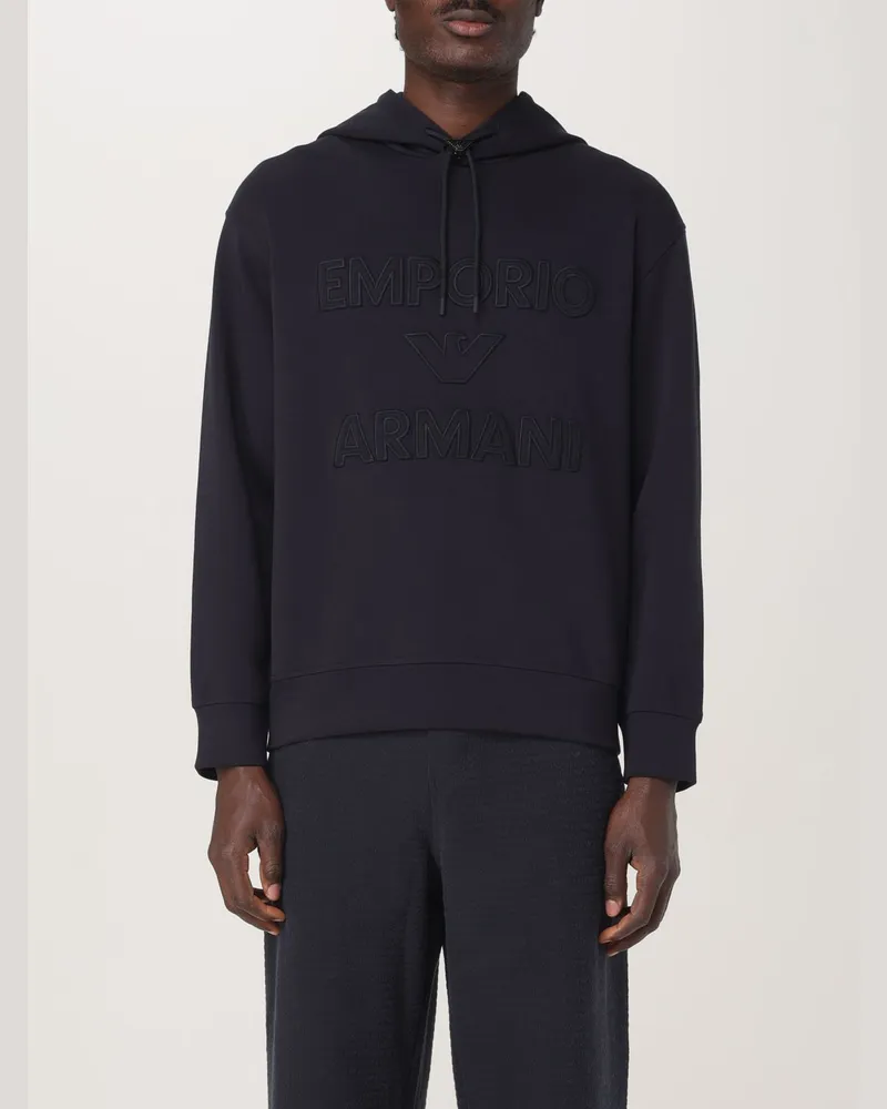 Emporio Armani Sweatshirt herren Navy