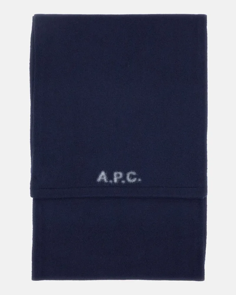 A.P.C. Schal herren Blau