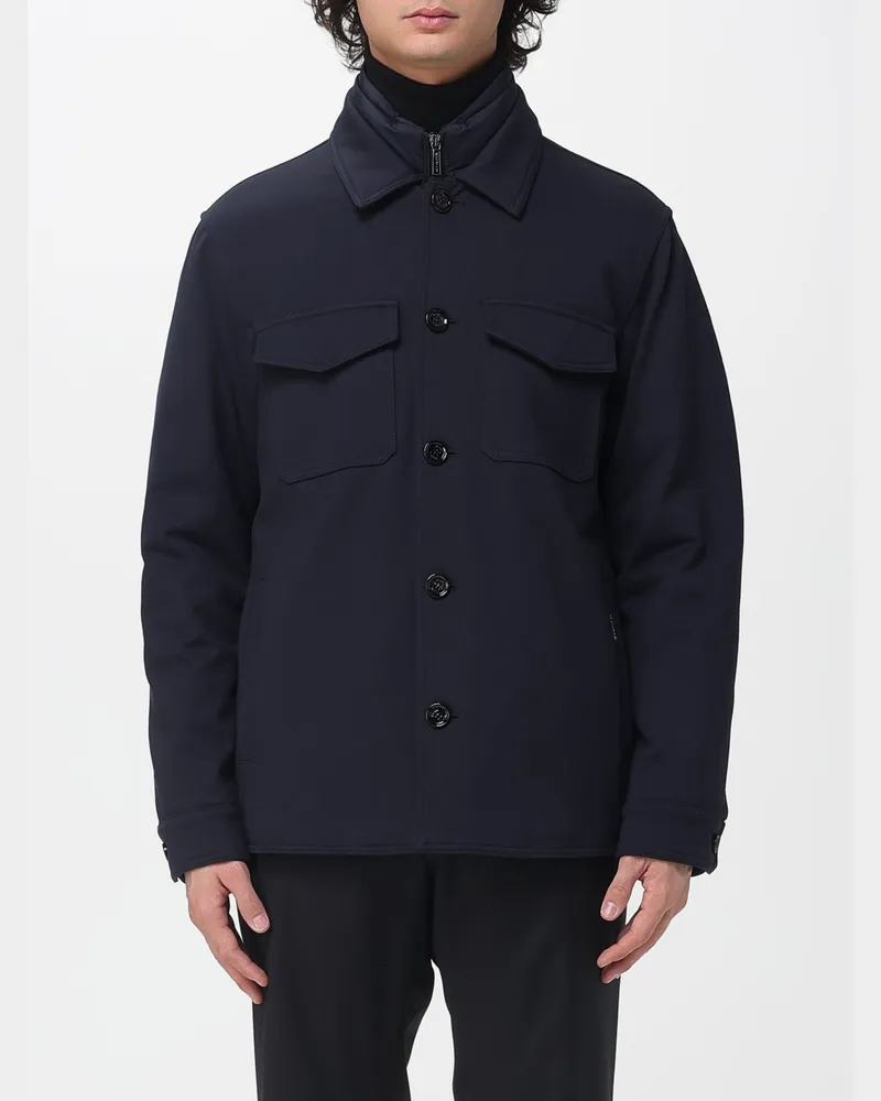MOORER Jacke herren Blau