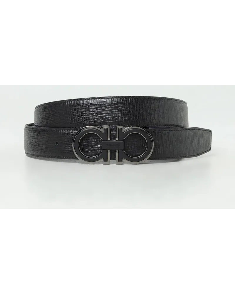 Ferragamo Grtel herren Schwarz