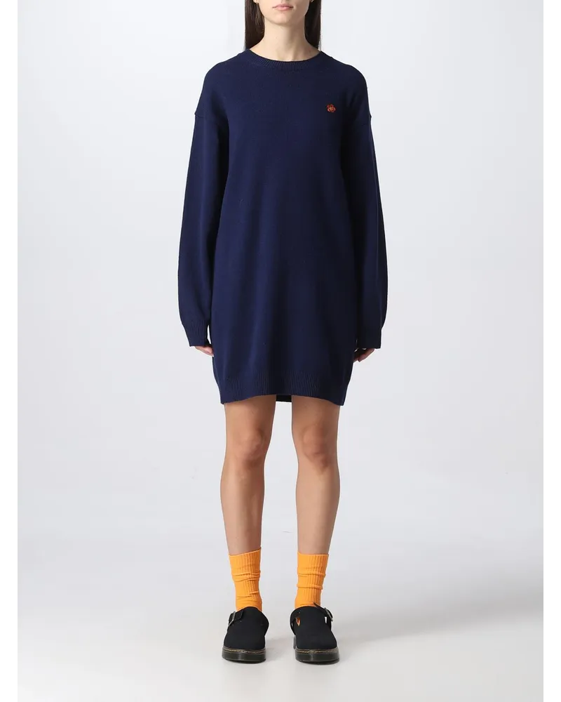 Kenzo Damen Kleid Navy