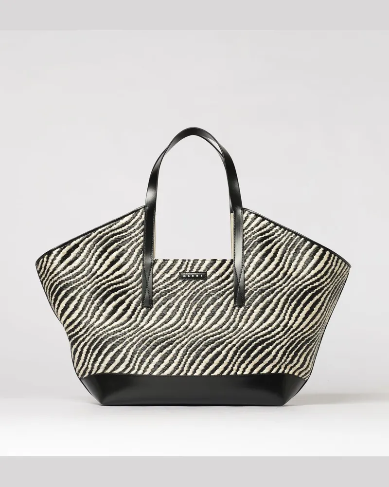Marni Schultertasche damen Schwarz