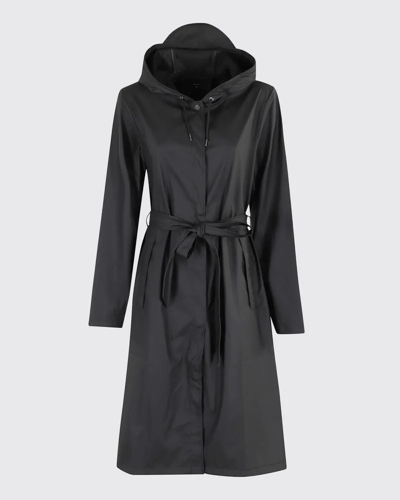 RAINS Trenchcoat damen Schwarz