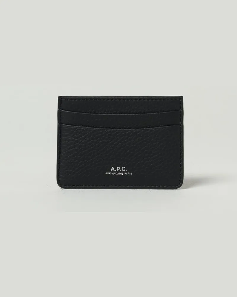 A.P.C. Portmonnaie herren Schwarz