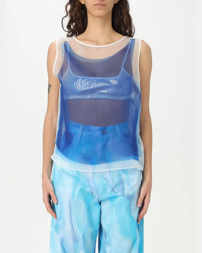 KHRISJOY Top damen Hellblau