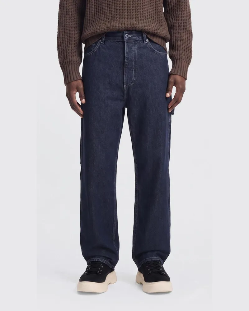 HUGO BOSS Weite Jeans aus Baumwolldenim Denim