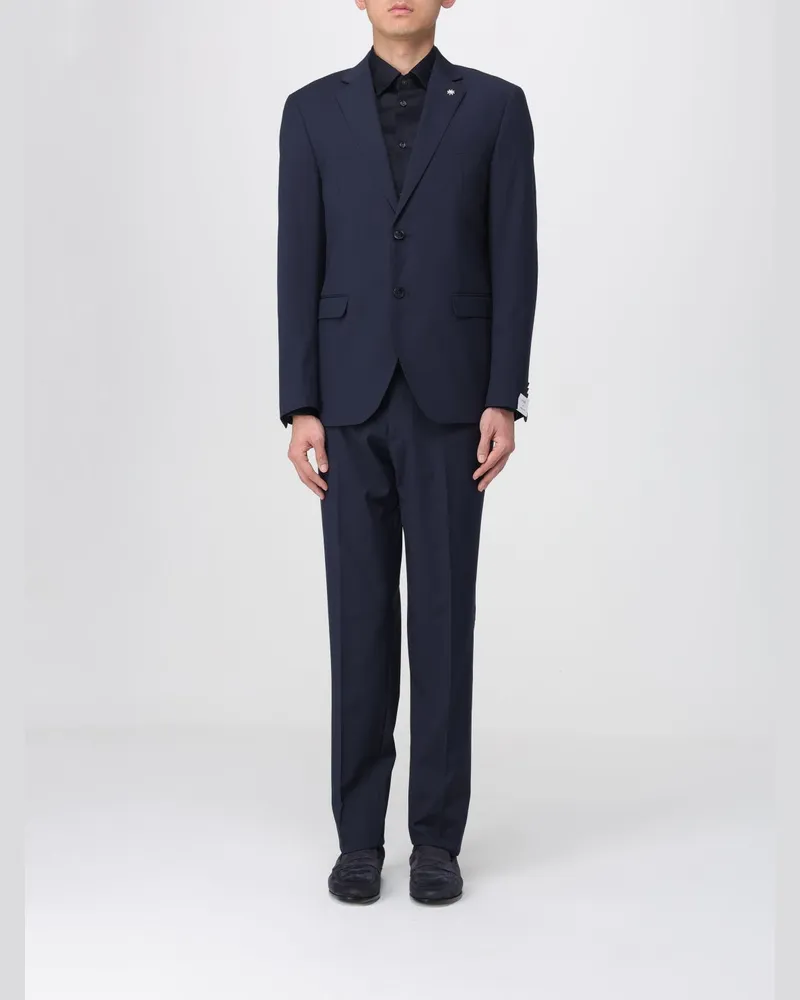 Manuel Ritz Anzug herren Blau