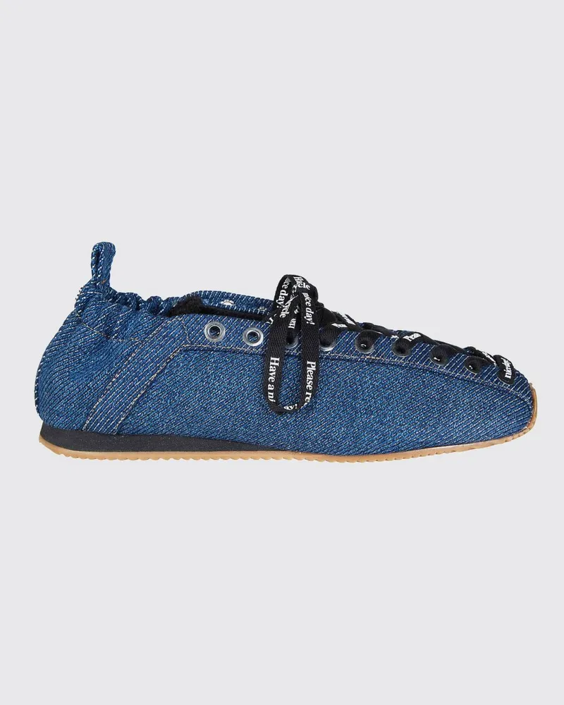Ganni Ballerinas damen Blau