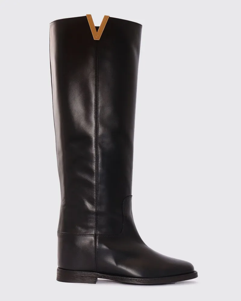 Via Roma 15 Schuhe damen Schwarz