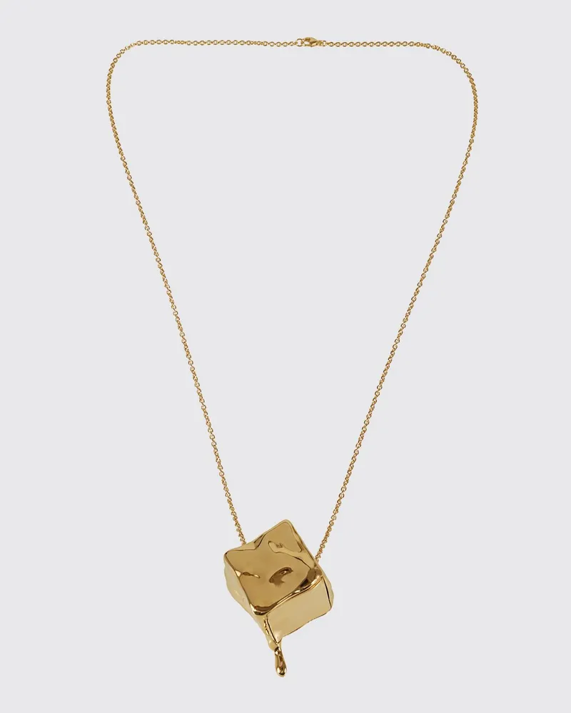 Paco Rabanne Messingkette mit Anhänger Silber