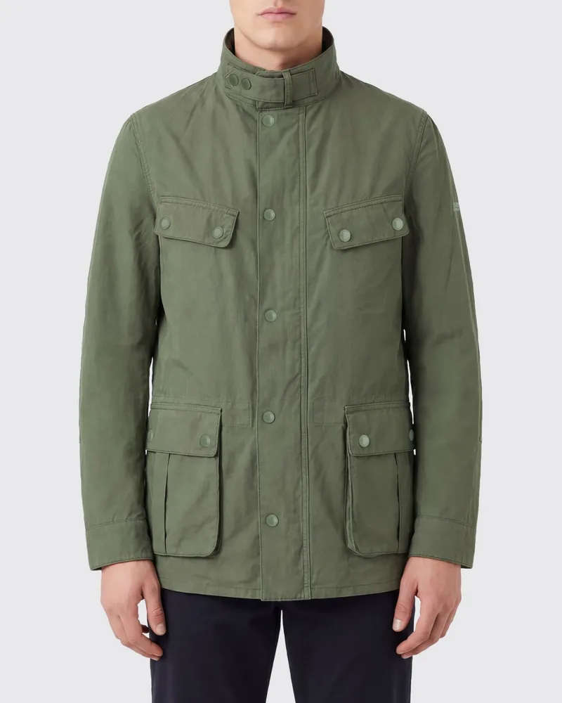 Barbour Duke 4 Baumwollparka Military