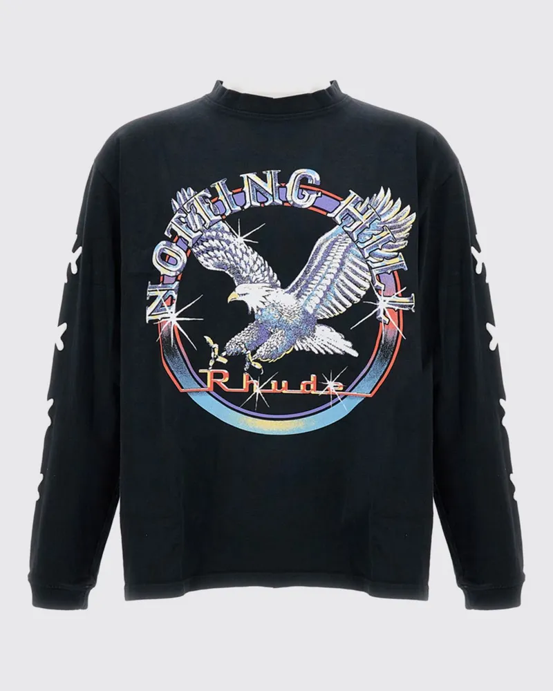 RHUDE T-shirt herren Schwarz