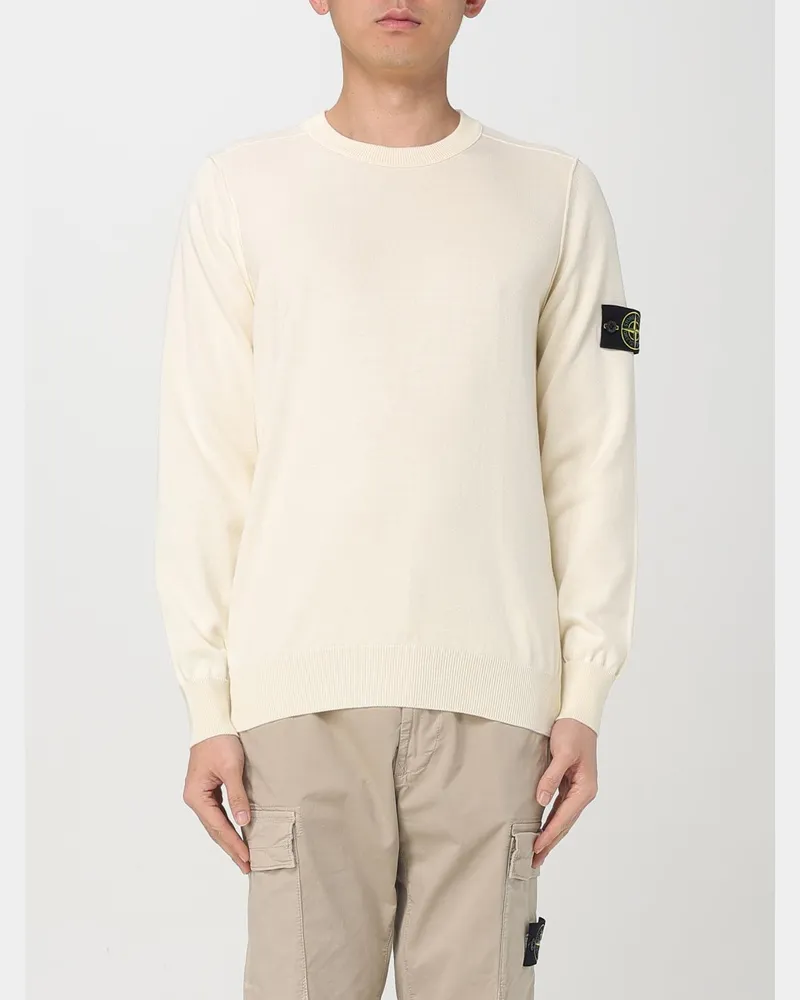 Stone Island Pullover herren Ivory