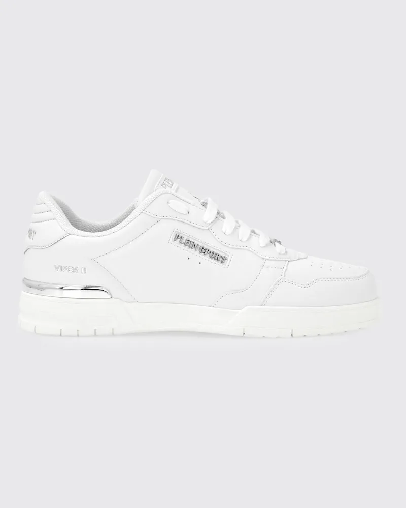 Philipp Plein Viper II Leder-Sneakers Philipp Plein Weiß