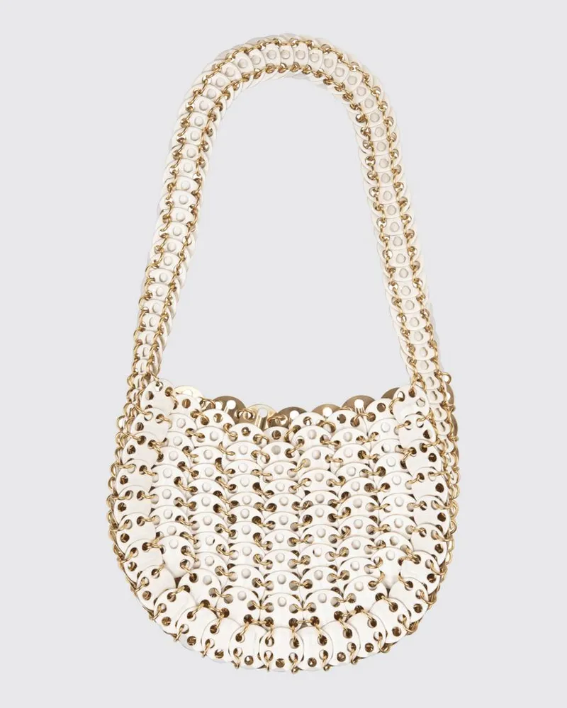 Paco Rabanne Schultertasche damen Gold