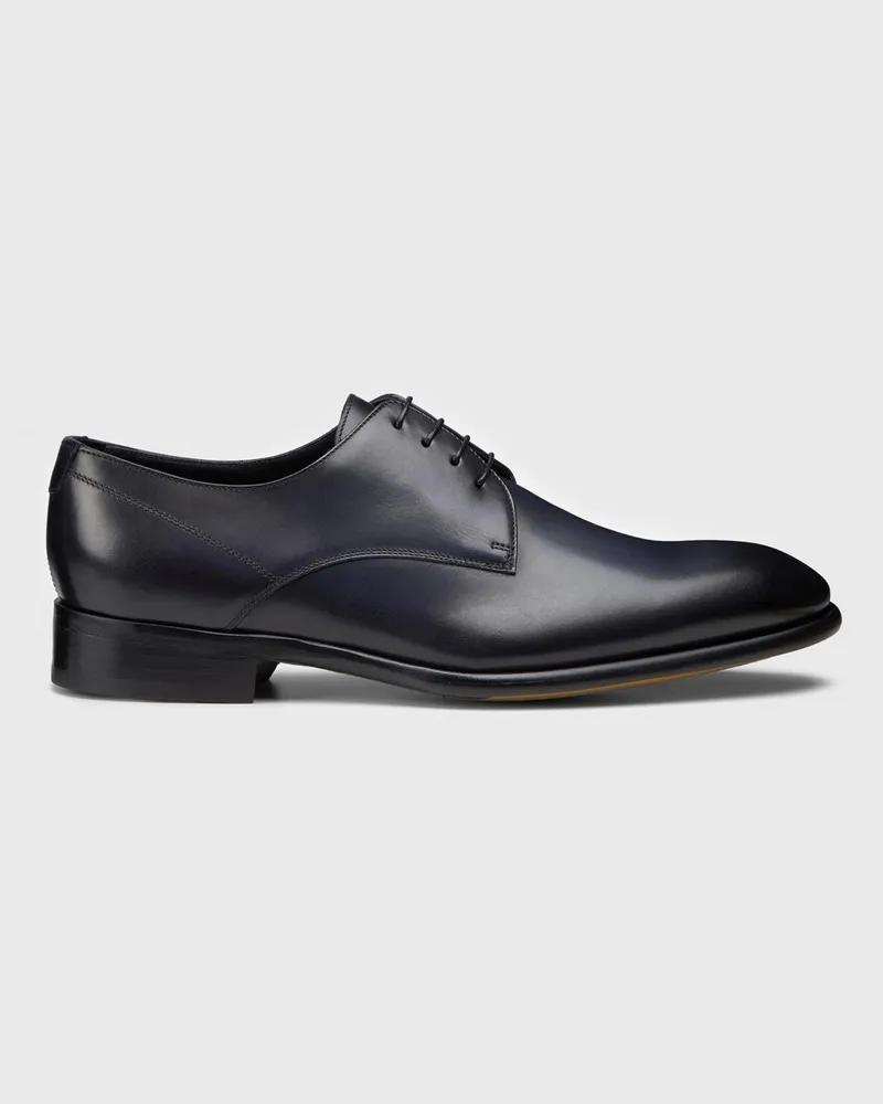 Doucal´s Derby Schuhe aus Leder Blau
