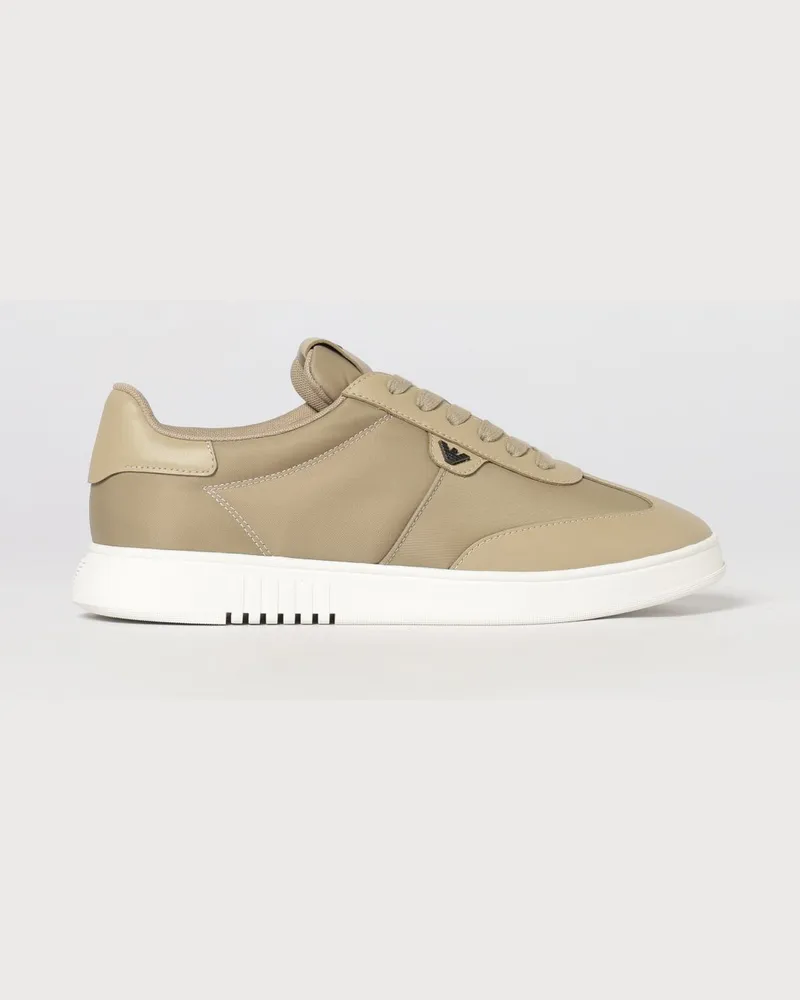 Emporio Armani Sneakers herren Sand