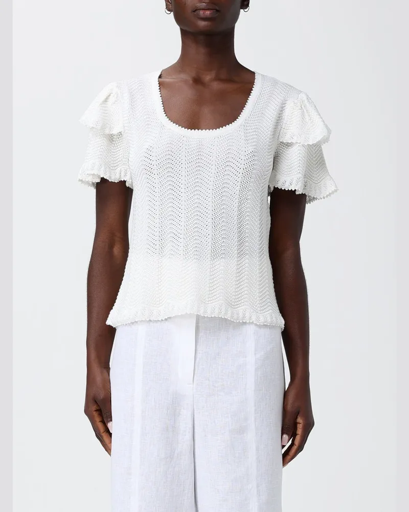 Twin-Set T-shirt damen Weiß