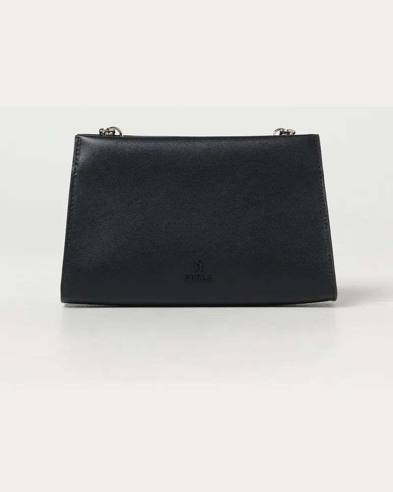 Furla Schultertasche damen Schwarz
