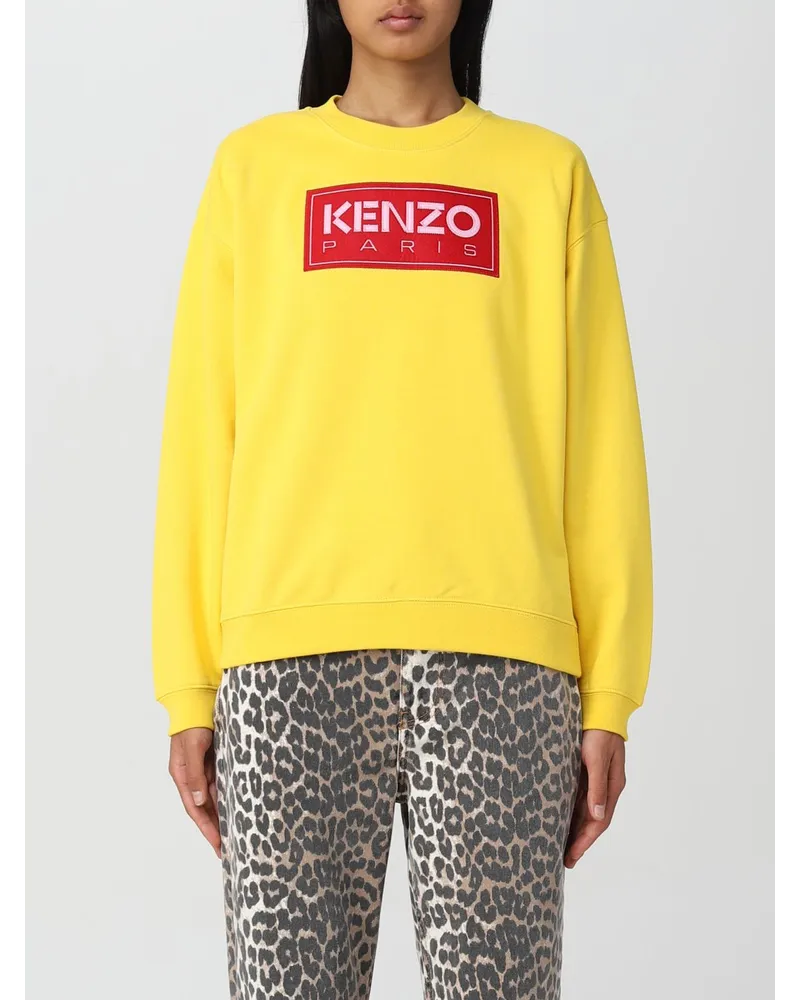 Kenzo Damen Sweatshirt Gelb