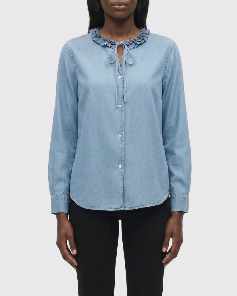 ASPESI Hemdbluse damen Blau